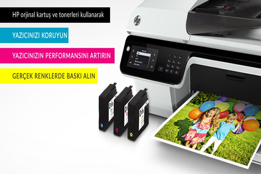 Orjinal HP Toner ve HP Kartuş kullanın