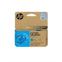 HP 938e Cyan Mavi Yüksek Kapasite Kartuş 4S6X9PE