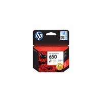 HP 650 Üç Renkli Orijinal Ink Advantage Mürekkep Kartuşu